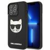 Karl Lagerfeld KLHCP13XCH3DBK 13 Pro Max6,7" czarny/black hardcase 3D Rubber Choupette