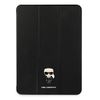 Karl Lagerfeld KLFC12OKMK iPad 12.9" Pro2021 Book Cover czarny/black Saffiano Karl Iconic