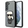 Karl Lagerfeld KLHCS22SOKPG S901 S22srebrny/silver hardcase Saffiano Ikonik Karl`s Patch