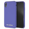 Karl Lagerfeld KLHCI61SLVOG iPhone  Xr hardcase fioletowy/violet Silicone