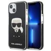 Karl Lagerfeld KLHCP13MTPEIKK iPhone 13/ 14 / 15 6,1" hardcase czarny/black Iconik Karl