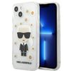 Karl Lagerfeld KLHCP13MHFLT iPhone 13/ 14 / 15 6,1" przezroczysty/transparent Flower Ikonik Karl
