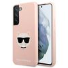 Karl Lagerfeld KLHCS22SSLCHPI S22 S901hardcase  różowy/pink Silicone Choupette Head