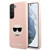 Karl Lagerfeld KLHCS22MSLCHPI S22+ S906hardcase  różowy/pink Silicone Choupette Head