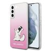 Karl Lagerfeld KLHCS22SCFNRCPI S22 S901hardcase różowy/pink Choupette Eat