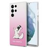 Karl Lagerfeld KLHCS22LCFNRCPI S22 UltraS908 hardcase różowy/pink Choupette Eat