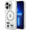 Karl Lagerfeld KLHMP14LHKCT iPhone 14Pro 6,1" hardcase przeźroczysty/transparent Karl & Choupette Aluminium Magsafe
