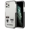 Karl Lagerfeld KLHCP12MTPEKCW iPhone 12/12 Pro hardcase biały/white Karl&Choupette