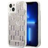 Karl Lagerfeld KLHCP14MLMNMS iPhone 14 Plus / 15 Plus 6,7" hardcase srebrny/silver Liquid Glitter Monogram