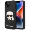 Karl Lagerfeld KLHCP14MSLKHBK iPhone 14 Plus / 15 Plus 6,7" hardcase czarny/black Silicone Karl`s Head