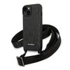Karl Lagerfeld KLHCP14SSTMMK iPhone 14 / 15 / 13 6,1" hardcase czarny/black Monogram Plaque Logo Strap