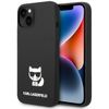 Karl Lagerfeld KLHCP14MSLCTBK iPhone 14 Plus / 15 Plus 6,7" hardcase czarny/black Silicone Choupette Body