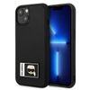 Karl Lagerfeld KLHCP13M3DKPK iPhone 13 / 14 / 15 6,1" czarny/black hardcase Ikonik Patch