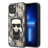 Karl Lagerfeld KLHCP13MPMNFIK1 iPhone 13 / 14 / 15 6,1" szary/grey Flower Ikonik Karl