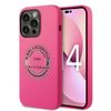 Karl Lagerfeld KLHCP14XSRSGRCF iPhone 14Pro Max 6,7" hardcase różowy/pink Silicone RSG