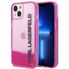 Karl Lagerfeld KLHCP14MLCKVF iPhone 14 Plus / 15 Plus 6,7" różowy/pink hardcase Liquid Glitter Elong
