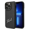 Karl Lagerfeld KLHCP14XCSSK iPhone 14Pro Max 6,7" hardcase czarny/black Signature Logo Cardslot