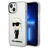 Karl Lagerfeld KLHCP14MHNIKTCT iPhone 14 Plus / 15 Plus 6,7" transparent hardcase Ikonik Karl Lagerfeld
