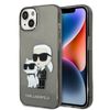 Karl Lagerfeld KLHCP14SHNKCTGK iPhone 14/ 15 / 13 6,1" czarny/black hardcase Glitter Karl&Choupette