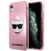 Karl Lagerfeld KLHCI61CHTUGLP iPhone Xr6,1"  różowy/pink hardcase Glitter Choupette