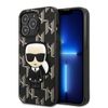 Karl Lagerfeld KLHCP13XPMNIKBK iPhone 13Pro Max 6,7" hardcase czarny/black Monogram Ikonik Patch
