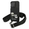 Karl Lagerfeld KLHCP13LSAKCHSK iPhone 13Pro / 13 6,1" hardcase Saffiano Karl & Choupette Embossed