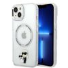 Karl Lagerfeld KLHMP14SHNKCIT iPhone 14/ 15 / 13 6,1" hardcase transparent Iconic Karl&Choupette Magsafe