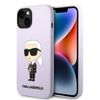 Karl Lagerfeld KLHCP14MSNIKBCU iPhone 14Plus / 15 Plus 6,7" hardcase purpurowy/purple Silicone Ikonik