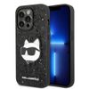Karl Lagerfeld KLHCP14LG2CPK iPhone 14 Pro 6,1" czarny/black hardcase Glitter Choupette Patch