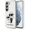 Karl Lagerfeld KLHCS23SHNKCTGT S23 S911 transparent hardcase Glitter Karl&Choupette