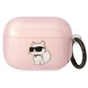 Karl Lagerfeld KLAPHNCHTCP Airpods Procover różowy/pink Ikonik Choupette