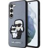 Karl Lagerfeld KLHCS23MSANKCPG S23+S916 hardcase szary/grey Saffiano Karl & Choupette