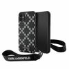 Karl Lagerfeld KLHCN61SAKLMBSK iPhone 11/ Xr  6.1" czarny/black hardcase Monogram Losange Saffiano