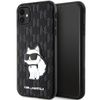 Karl Lagerfeld KLHCN61SAKHPCK iPhone 11/ Xr 6.1" czarny/black Saffiano Monogram Choupette