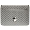 Karl Lagerfeld Sleeve KLCS14SAKHPCG 14" srebrny/silver Saffiano Monogram Choupette