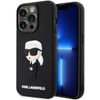 Karl Lagerfeld KLHCP14L3DRKINK iPhone 14Pro 6.1" czarny/black hardcase Rubber Ikonik 3D