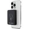 Karl Lagerfeld Powerbank indukcyjnyKLPBMKIOTTGK 5W 3000mAh czarny/black Ikonik MagSafe