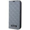 Karl Lagerfeld KLBKP14LSAKLHPG iPhone 14 Pro 6.1" bookcase srebrny/silver Saffiano Monogram