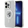 Karl Lagerfeld KLHMP15XHGKCNOT iPhone 15 Pro Max 6.7" transparent hardcase Karl&Choupette Glitter MagSafe