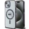 Karl Lagerfeld KLHMP15MHKHNOTK iPhone 15 Plus / 14 Plus 6.7" transparent hardcase IML Karl`s Head MagSafe