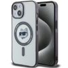 Karl Lagerfeld KLHMP15SHCHNOTK iPhone 15 / 14 / 13 6.1" transparent hardcase IML Choupette`s Head MagSafe