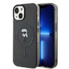 Karl Lagerfeld KLHMP15SHFCKNOK iPhone 15 / 14 / 13 6.1" czarny/black hardcase IML Ikonik MagSafe