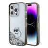 Karl Lagerfeld KLHCP15XLKCNSK iPhone 15Pro Max 6.7" transparent hardcase Liquid Glitter Choupette