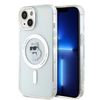 Karl Lagerfeld KLHMP15SHFCCNOT iPhone 15 / 14 / 13 6.1" transparent hardcase IML Choupette MagSafe