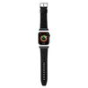 Karl Lagerfeld Pasek KLAWLSAKLHPK Apple Watch 42/44/45/49mm czarny/black strap Saffiano Monogram