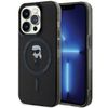 Karl Lagerfeld KLHMP14LHFCKNOK iPhone 14Pro 6.1" czarny/black hardcase IML Ikonik MagSafe