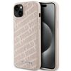 Karl Lagerfeld KLHCP15SPQKPMP iPhone 15 / 14 / 13 6.1" różowy/pink hardcase Quilted K Pattern