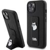 Karl Lagerfeld KLHCP15MGSACHPK iPhone 15 Plus / 14 Plus 6.7" czarny/black hardcase Gripstand Saffiano Choupette Pins