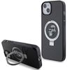 Karl Lagerfeld KLHMP15MHMRSKCK iPhone 15 Plus / 14 Plus 6.7"czarny/black hardcase Ring Stand Karl&Choupettte MagSafe