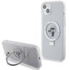 Karl Lagerfeld KLHMP15MHMRSKCH iPhone 15Plus / 14 Plus 6.7" biały/white hardcase Ring Stand Karl&Choupettte MagSafe